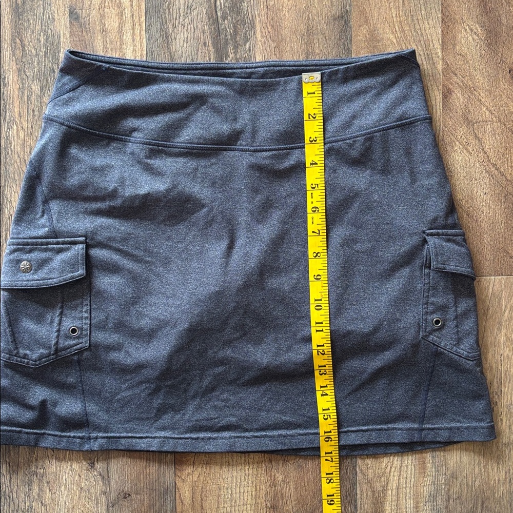 Athleta Oasis Cargo Gray Mini Skort - Picture 9 of 9